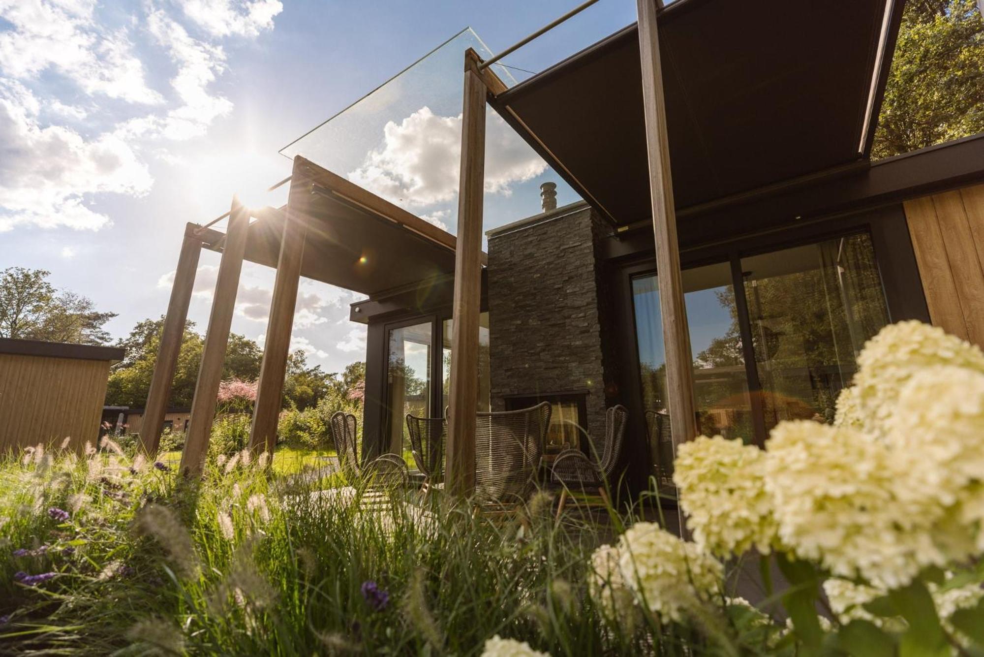 Mooi Twente Lodges - Prive Spa En Sauna Markelo Exterior foto