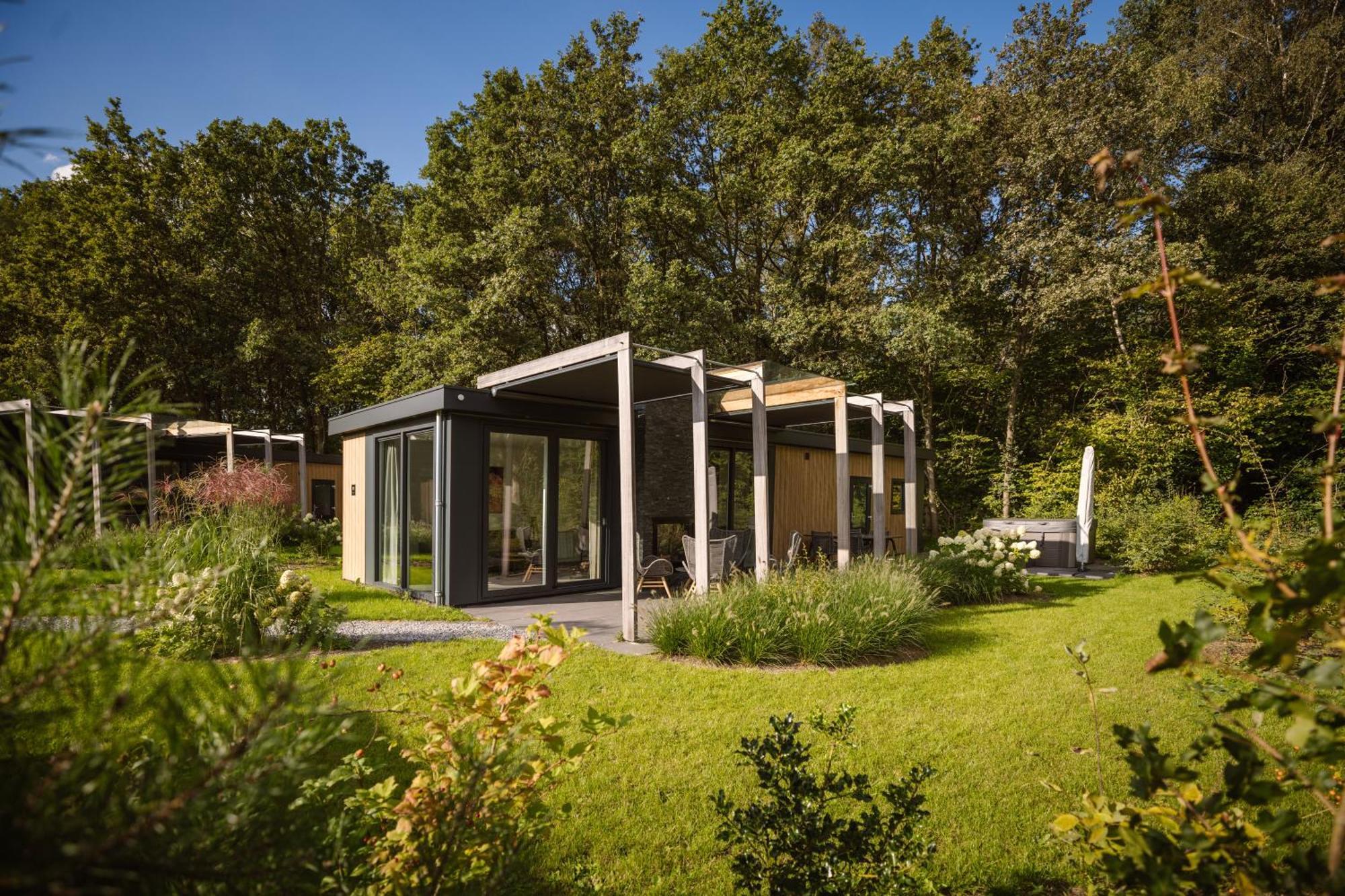 Mooi Twente Lodges - Prive Spa En Sauna Markelo Exterior foto